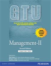 Management – II : As per the BE fifth-semester syllabus of the Gujarat Technological University, 1/e